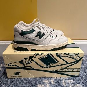 Aime Leon Dore x New Balance 550 in White Green